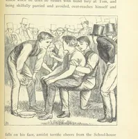 Picture 47 of 60 from Tom Brown's School Days. By an Old Boy [i.e. Thomas Hughes]. Third edition (1869), leaf 349