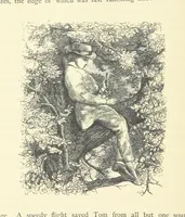An illustration from Tom Brown's School Days. By an Old Boy [i.e. Thomas Hughes]. Third edition (1869)