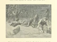 An illustration from North Coast and other poems ... With illustrations by J. Wolf, T. Dalziel [and others] ... Engraved by the Brothers Dalziel (1868)