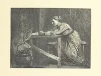 An illustration from North Coast and other poems ... With illustrations by J. Wolf, T. Dalziel [and others] ... Engraved by the Brothers Dalziel (1868)