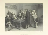 An illustration from The Poems, Letters, and Land of Robert Burns: illustrated by W. H. Bartlett, T. Allom, and other artists. With a new memoir of the poet, and notices, critical and biographical, of his works, by Allan Cunningham (1840)