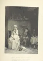 An illustration from The Poems, Letters, and Land of Robert Burns: illustrated by W. H. Bartlett, T. Allom, and other artists. With a new memoir of the poet, and notices, critical and biographical, of his works, by Allan Cunningham (1840)