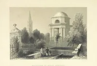 An illustration from The Poems, Letters, and Land of Robert Burns: illustrated by W. H. Bartlett, T. Allom, and other artists. With a new memoir of the poet, and notices, critical and biographical, of his works, by Allan Cunningham (1840)