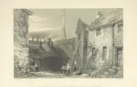 An illustration from The Poems, Letters, and Land of Robert Burns: illustrated by W. H. Bartlett, T. Allom, and other artists. With a new memoir of the poet, and notices, critical and biographical, of his works, by Allan Cunningham (1840)