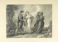 An illustration from The Poems, Letters, and Land of Robert Burns: illustrated by W. H. Bartlett, T. Allom, and other artists. With a new memoir of the poet, and notices, critical and biographical, of his works, by Allan Cunningham (1840)