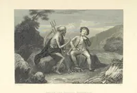 An illustration from The Poems, Letters, and Land of Robert Burns: illustrated by W. H. Bartlett, T. Allom, and other artists. With a new memoir of the poet, and notices, critical and biographical, of his works, by Allan Cunningham (1840)