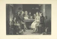 An illustration from The Poems, Letters, and Land of Robert Burns: illustrated by W. H. Bartlett, T. Allom, and other artists. With a new memoir of the poet, and notices, critical and biographical, of his works, by Allan Cunningham (1840)