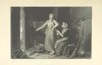 An illustration from The Poems, Letters, and Land of Robert Burns: illustrated by W. H. Bartlett, T. Allom, and other artists. With a new memoir of the poet, and notices, critical and biographical, of his works, by Allan Cunningham (1840)