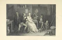 An illustration from The Poems, Letters, and Land of Robert Burns: illustrated by W. H. Bartlett, T. Allom, and other artists. With a new memoir of the poet, and notices, critical and biographical, of his works, by Allan Cunningham (1840)