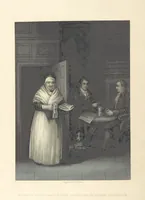 An illustration from The Poems, Letters, and Land of Robert Burns: illustrated by W. H. Bartlett, T. Allom, and other artists. With a new memoir of the poet, and notices, critical and biographical, of his works, by Allan Cunningham (1840)