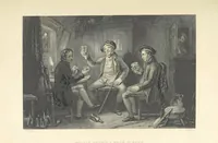 An illustration from The Poems, Letters, and Land of Robert Burns: illustrated by W. H. Bartlett, T. Allom, and other artists. With a new memoir of the poet, and notices, critical and biographical, of his works, by Allan Cunningham (1840)