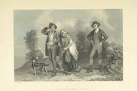 An illustration from The Poems, Letters, and Land of Robert Burns: illustrated by W. H. Bartlett, T. Allom, and other artists. With a new memoir of the poet, and notices, critical and biographical, of his works, by Allan Cunningham (1840)