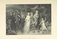 An illustration from The Poems, Letters, and Land of Robert Burns: illustrated by W. H. Bartlett, T. Allom, and other artists. With a new memoir of the poet, and notices, critical and biographical, of his works, by Allan Cunningham (1840)