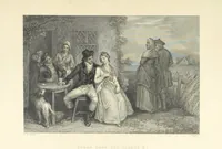 An illustration from The Poems, Letters, and Land of Robert Burns: illustrated by W. H. Bartlett, T. Allom, and other artists. With a new memoir of the poet, and notices, critical and biographical, of his works, by Allan Cunningham (1840)