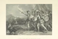 An illustration from The Poems, Letters, and Land of Robert Burns: illustrated by W. H. Bartlett, T. Allom, and other artists. With a new memoir of the poet, and notices, critical and biographical, of his works, by Allan Cunningham (1840)