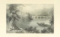 An illustration from The Poems, Letters, and Land of Robert Burns: illustrated by W. H. Bartlett, T. Allom, and other artists. With a new memoir of the poet, and notices, critical and biographical, of his works, by Allan Cunningham (1840)
