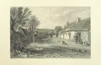 An illustration from The Works of Robert Burns; with Dr. Currie's memoir of the poet, and an essay on his genius and character, by Professor Wilson. Also numerous notes, annotations, and appendices. Embellished by eighty-one portraits and landscape illustrations (1843)