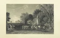 An illustration from The Works of Robert Burns; with Dr. Currie's memoir of the poet, and an essay on his genius and character, by Professor Wilson. Also numerous notes, annotations, and appendices. Embellished by eighty-one portraits and landscape illustrations (1843)