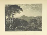 An illustration from The Works of Robert Burns; with Dr. Currie's memoir of the poet, and an essay on his genius and character, by Professor Wilson. Also numerous notes, annotations, and appendices. Embellished by eighty-one portraits and landscape illustrations (1843)