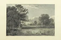 An illustration from The Works of Robert Burns; with Dr. Currie's memoir of the poet, and an essay on his genius and character, by Professor Wilson. Also numerous notes, annotations, and appendices. Embellished by eighty-one portraits and landscape illustrations (1843)
