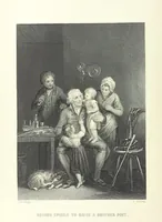 An illustration from Burns. [Poems, letters and journals. With plates, including a portrait (1879)
