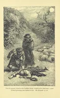 An illustration from The Robber Chief; or, Too good for his trade. [With plates (1883)