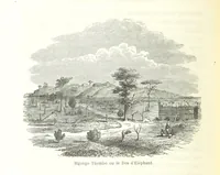 An illustration from Voyage aux grands lacs de l'Afrique Orientale ... Ouvrage traduit ... par Mme H. Loreau, et illustré de 37 vignettes (1862)