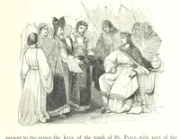 An illustration from The Pictorial History of France and of the French People ... Enriched with ... designs by Jules David (1843)