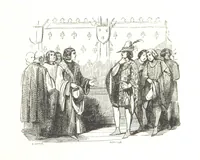 An illustration from The Pictorial History of France and of the French People ... Enriched with ... designs by Jules David (1843)