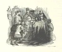 An illustration from The Pictorial History of France and of the French People ... Enriched with ... designs by Jules David (1843)