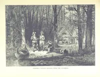 An illustration from A Zigzag Journey in the Sunny South; or, Wonder tales of early American history ... Fully illustrated (1887)