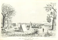An illustration from California illustrated: including a description of the Panama and Nicaragua routes. By a returned Californian. [With plates (1852)