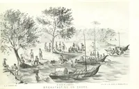 An illustration from California illustrated: including a description of the Panama and Nicaragua routes. By a returned Californian. [With plates (1852)