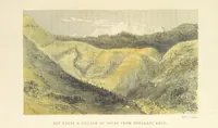 An illustration from Kulu: its beauties, antiquities and silver mines, including a trip over the Snowy Range and glaciers. By the author of “Notes on the Mineral Wealth of India” [i.e. J. Calvert] (1873)