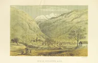 An illustration from Kulu: its beauties, antiquities and silver mines, including a trip over the Snowy Range and glaciers. By the author of “Notes on the Mineral Wealth of India” [i.e. J. Calvert] (1873)