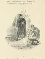 An illustration from The Poetical Works of Thomas Campbell. Illustrated by twenty vignettes from designs by Turner, and thirty-seven woodcuts from designs by Harvey. [With a portrait (1843)