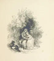 An illustration from The Poetical Works of Thomas Campbell. Illustrated by twenty vignettes from designs by Turner, and thirty-seven woodcuts from designs by Harvey. [With a portrait (1843)