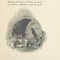 An illustration from The Poetical Works of Thomas Campbell. Illustrated by twenty vignettes from designs by Turner, and thirty-seven woodcuts from designs by Harvey. [With a portrait (1843)