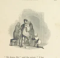 An illustration from The Poetical Works of Thomas Campbell. Illustrated by twenty vignettes from designs by Turner, and thirty-seven woodcuts from designs by Harvey. [With a portrait (1843)