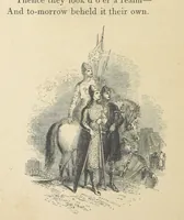 An illustration from The Poetical Works of Thomas Campbell. Illustrated by twenty vignettes from designs by Turner, and thirty-seven woodcuts from designs by Harvey. [With a portrait (1843)