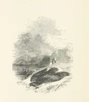 An illustration from The Poetical Works of Thomas Campbell. Illustrated by twenty vignettes from designs by Turner, and thirty-seven woodcuts from designs by Harvey. [With a portrait (1843)