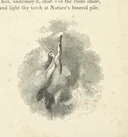 An illustration from The Poetical Works of Thomas Campbell. Illustrated by twenty vignettes from designs by Turner, and thirty-seven woodcuts from designs by Harvey. [With a portrait (1843)