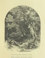 An illustration from Gertrude of Wyoming ... With thirty-five illustrations engraved by the Brothers Dalziel (1857)