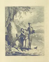An illustration from Traits and Stories of the Irish Peasantry ... Fourth edition (1864)