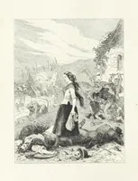 An illustration from Traits and Stories of the Irish Peasantry ... Fourth edition (1876)