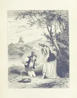 An illustration from Traits and Stories of the Irish Peasantry ... Fourth edition (1876)