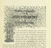An illustration from Traits and Stories of the Irish Peasantry ... Fourth edition (1881)