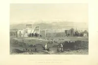 An illustration from Syria, the Holy Land, Asia Minor, &c., illustrated. In a series of views drawn from nature by W. H. Bartlett, William Purser (Thomas Allom), &c. With descriptions of the plates by J. Carne. [With maps (1853)