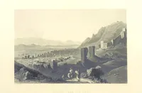 An illustration from Syria, the Holy Land, Asia Minor, &c., illustrated. In a series of views drawn from nature by W. H. Bartlett, William Purser (Thomas Allom), &c. With descriptions of the plates by J. Carne. [With maps (1861)