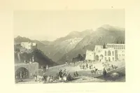 An illustration from Syria, the Holy Land, Asia Minor, &c., illustrated. In a series of views drawn from nature by W. H. Bartlett, William Purser (Thomas Allom), &c. With descriptions of the plates by J. Carne. [With maps (1861)